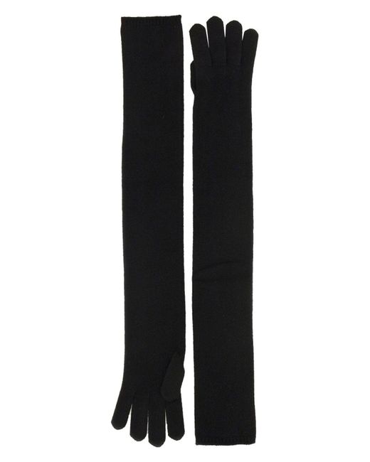 Max Mara Black Timor Gloves