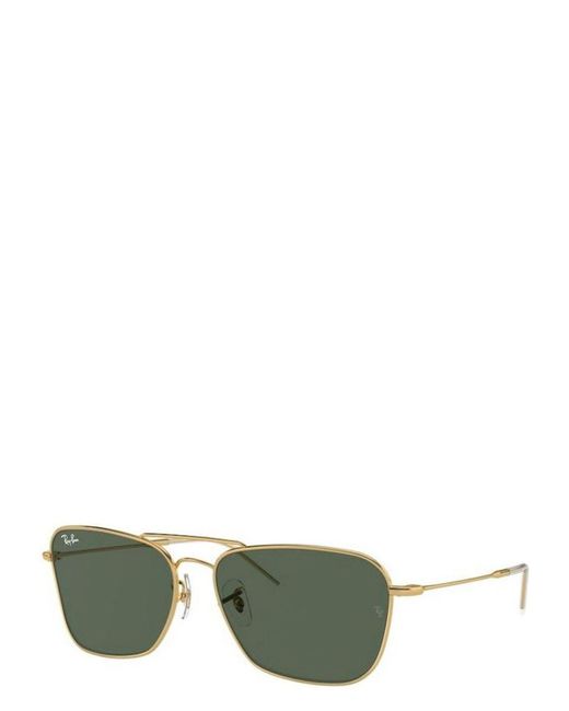 Ray-Ban Green Caravan Reverse Rbr0102S 001/Vr Sunglasses for men