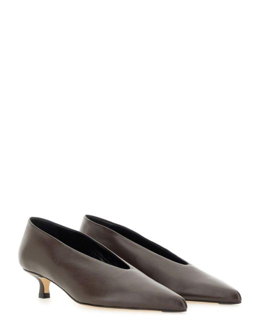Aeyde Brown Pump Clara