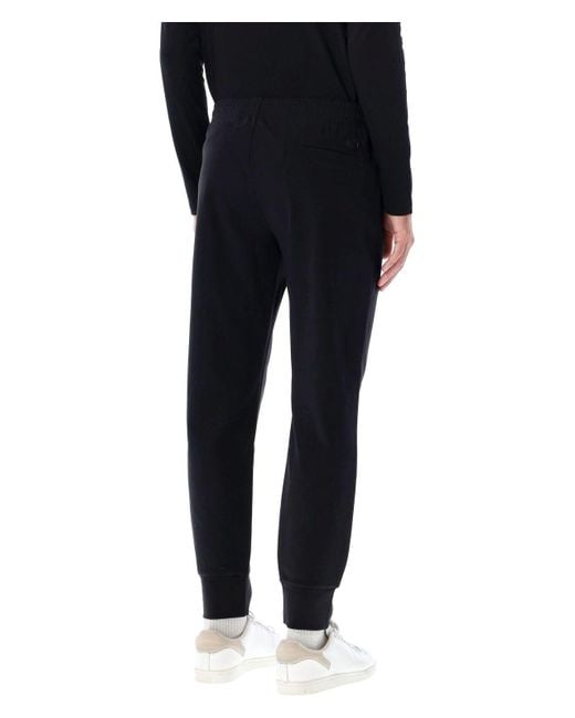 Emporio Armani Black Zippered Pockets Jogger Pants for men