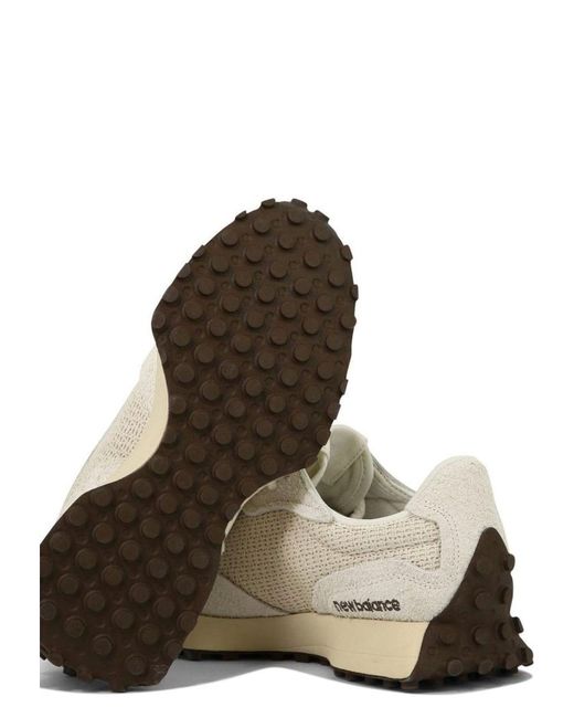 New Balance White "327" Sneakers for men