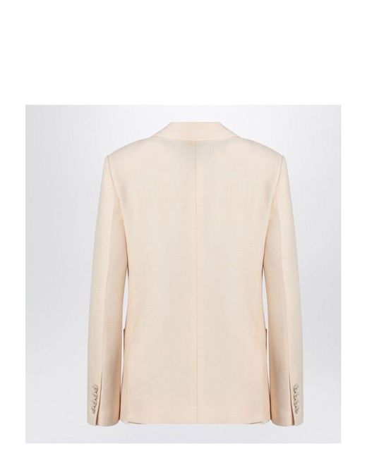 Valentino Natural 2 Button Blazer