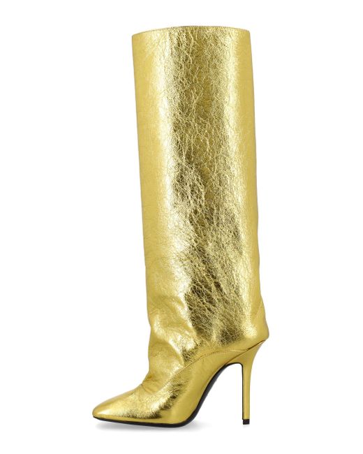 Attico hotsell gold boots