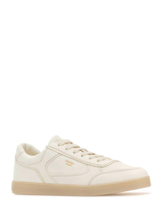 スニーカー PRADA White Leather Sneakers Prada White Leather Sneakers | italist