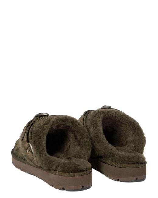 Burberry Brown "Chubby Low" Slippers for men