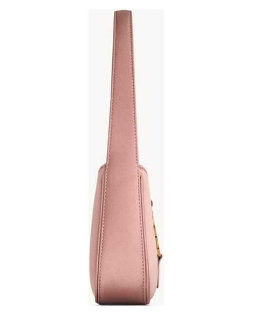 【Saint Laurent】YSL M.BAG HOBO 5A7 W_RASO SETA◆710318FAC13 Saint Laurent Ysl M.Bag Hobo 5A7 W Color Raso Seta in Pink