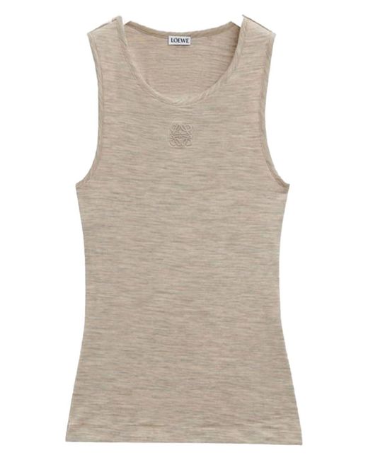 Loewe Natural Wool Blend T-Shirt