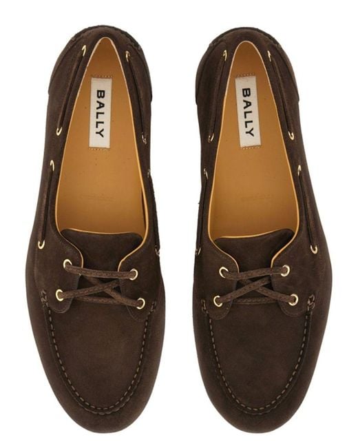 Bally Brown Moccasin Pathy Loafer for men