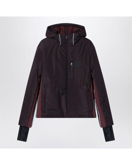 Fendi Black Technical Fabric Ski Jacket