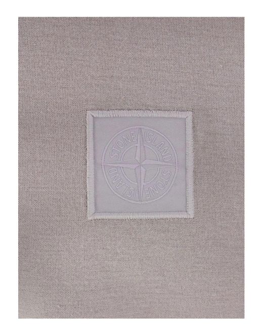Stone Island Gray Ss Tshirt for men