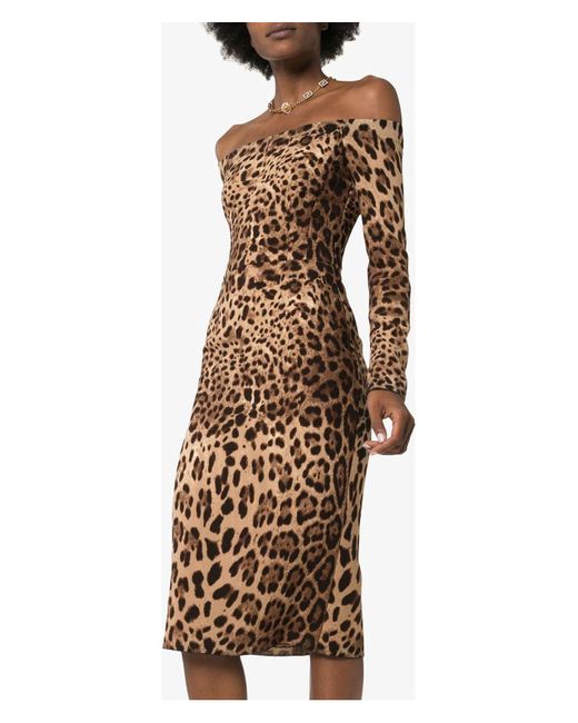 Dolce & Gabbana Natural Midi Dresses