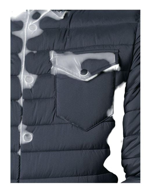 Herno Blue Polyester Clothing Jackets for men