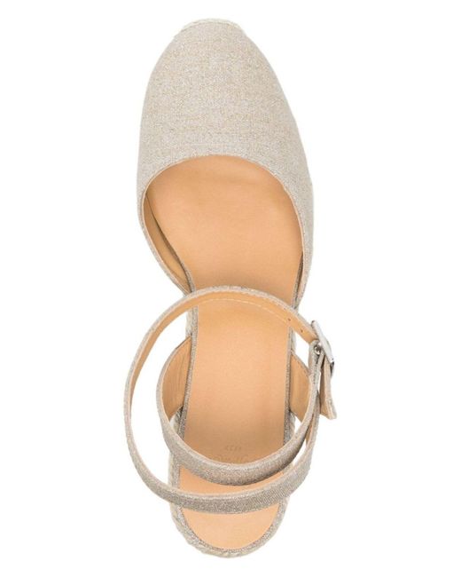 Castaner Natural Cybil Linen Espadrilles Sandal