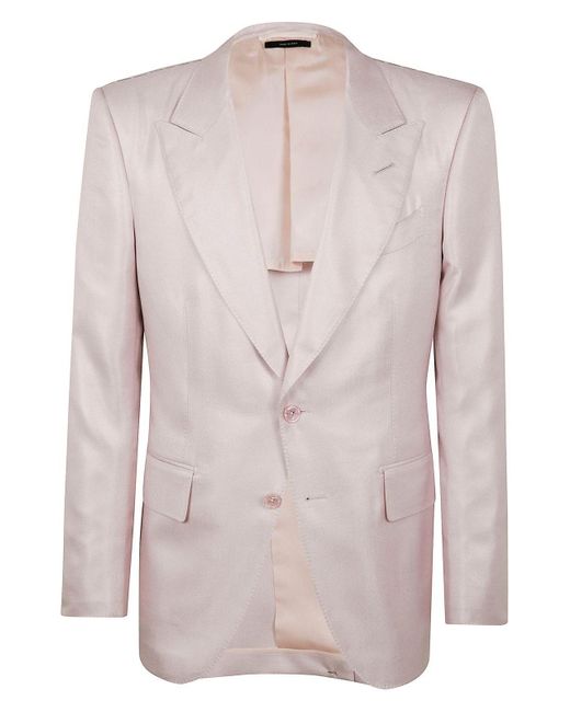 Tom Ford Pink Single Breast Jackets for men