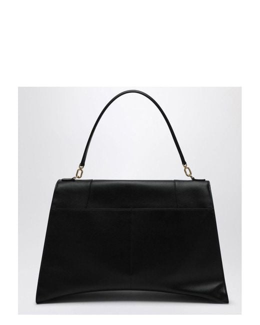 Balenciaga Hourglass Soft Large Bag in Black | Lyst