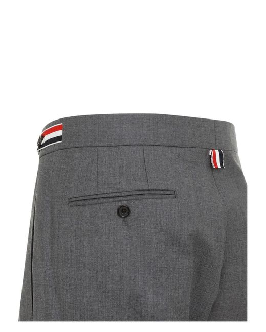 Thom Browne Blue Low Rise Trouser for men
