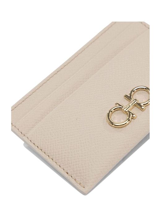 Ferragamo Natural Wallets & Card Holders