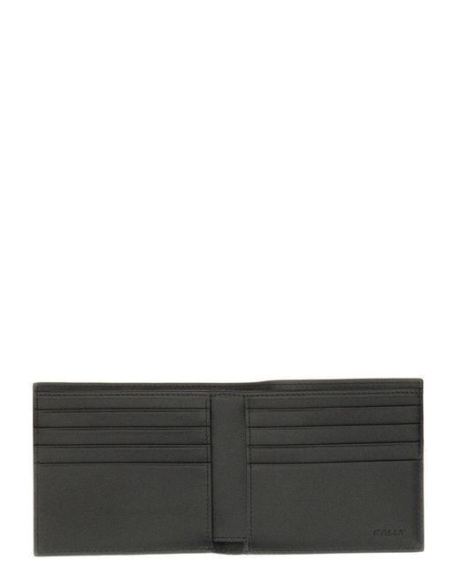 Bally Black Bifold Wallet for men