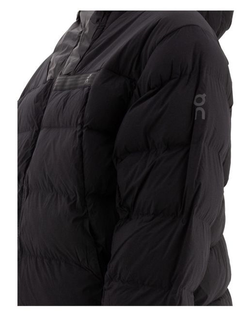 On Shoes Black "Challenger" Jacket for men