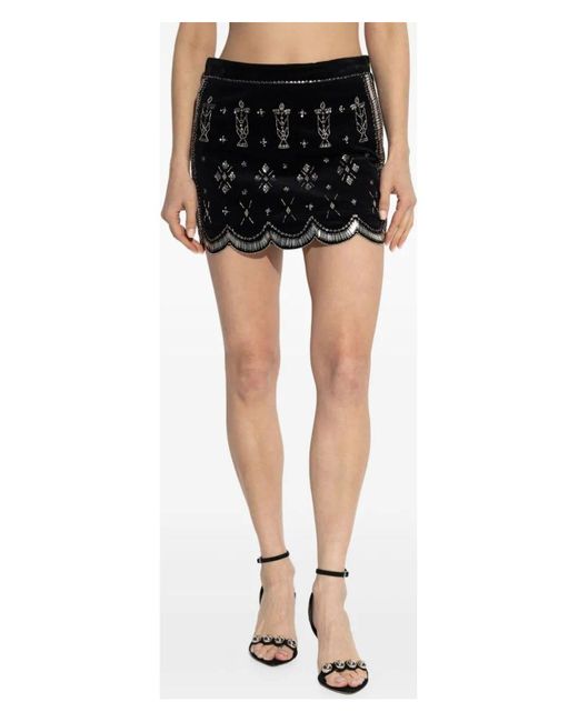 Isabel Marant Black Handore Mini Skirt