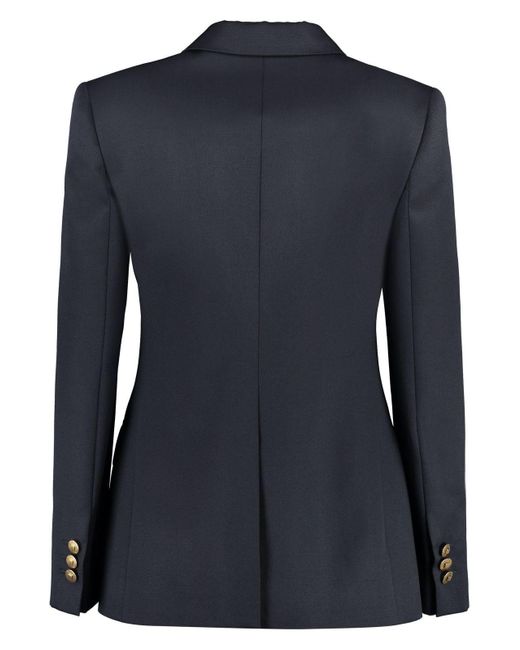 ジャケット Givenchy Midnight Blue Wool Blend Blazer Givenchy Midnight Wool Blend Blazer in Blue | Lyst