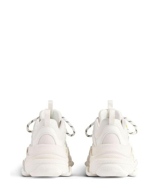 Balenciaga White Sport Shoes Track for men