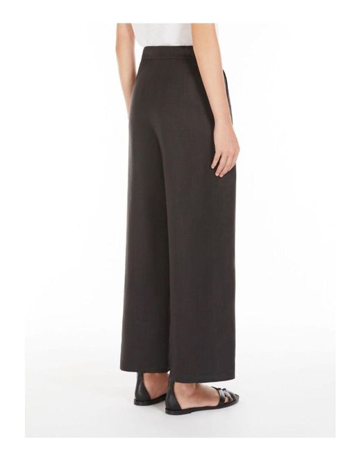 Max Mara Black Dazzy Long Trouser