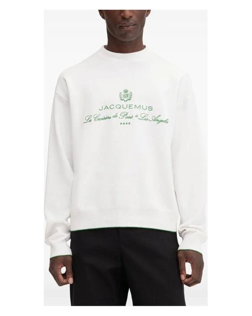 Jacquemus White La Maille Venice for men