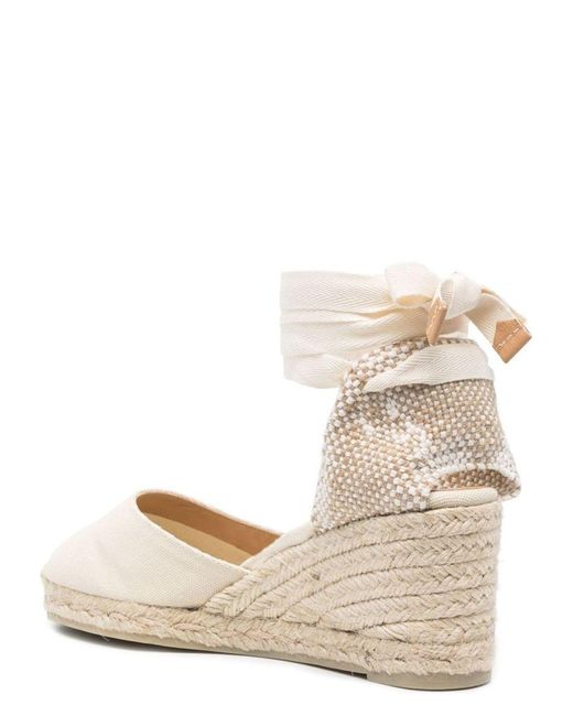 Castaner Natural Carina Canvas Espadrilles Sandal
