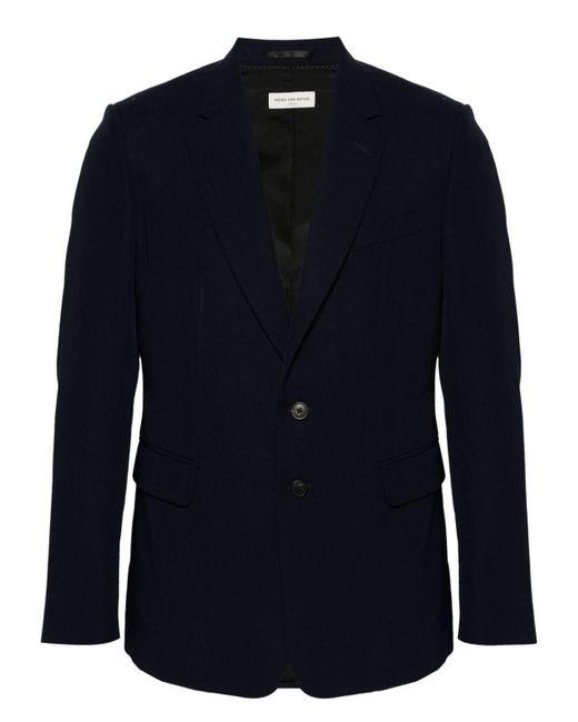 Dries Van Noten Blue Blaine Mw Jacket for men