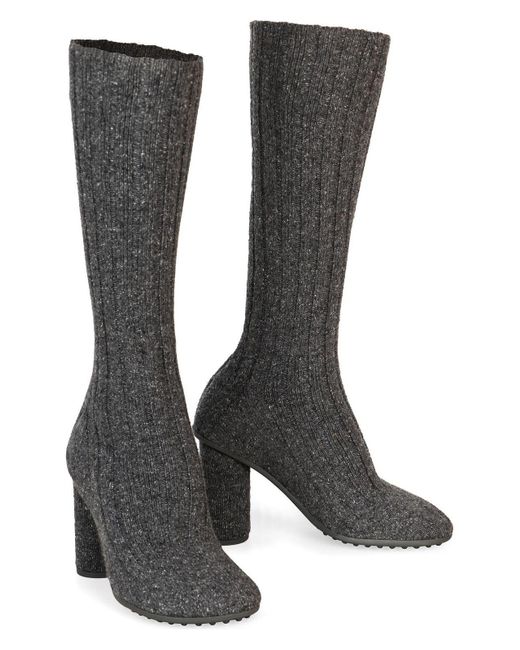 Bottega Veneta Gray Atomic Boots