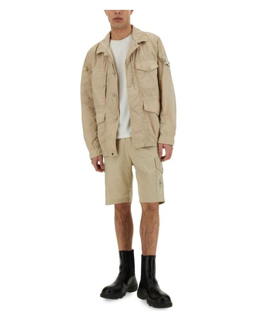 Stone Island Natural Dripproof Field Jacket for men