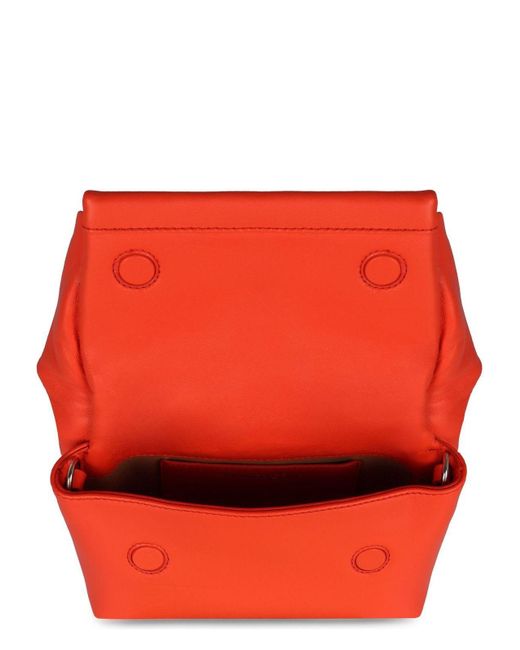 J.W. Anderson Orange Twister Mini Crossbody Bag