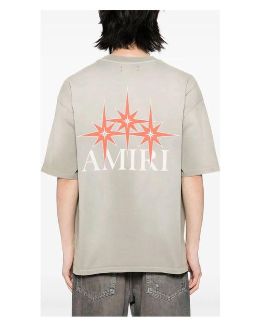 Amiri Natural Starburst Oversized T-Shirt T-Shirt for men