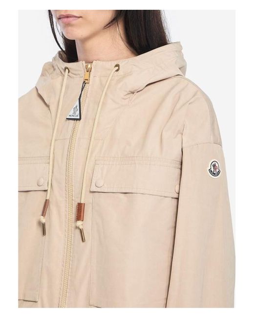 Moncler Natural Sauvan Short Parka