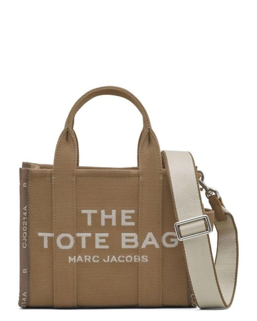 Marc Jacobs Brown Camel Canvas Small The Tote Bag Handbag