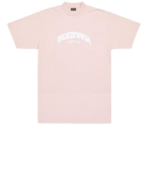 Balenciaga on sale pink tee