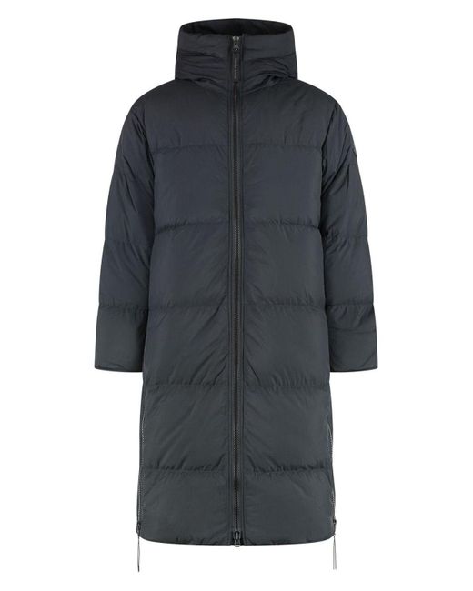 Canada Goose Blue Lawrence Long Down Jacket for men