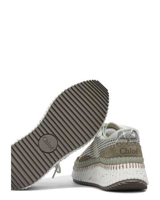 Chloé White Sneakers & Slip-On