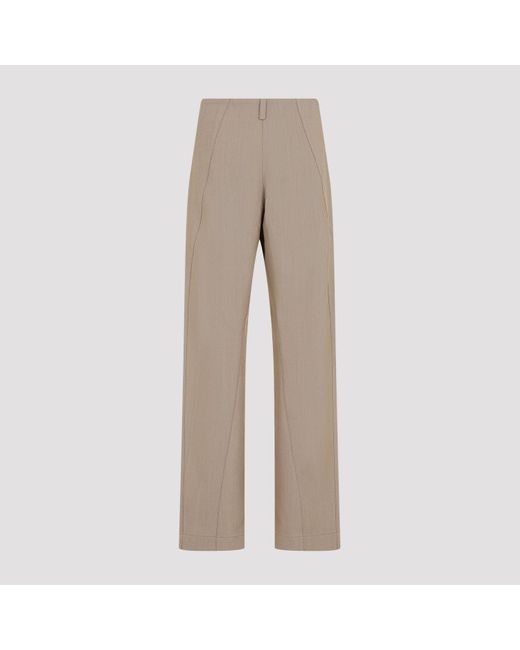 Jacquemus Natural Le Pantalon Scala Pants for men