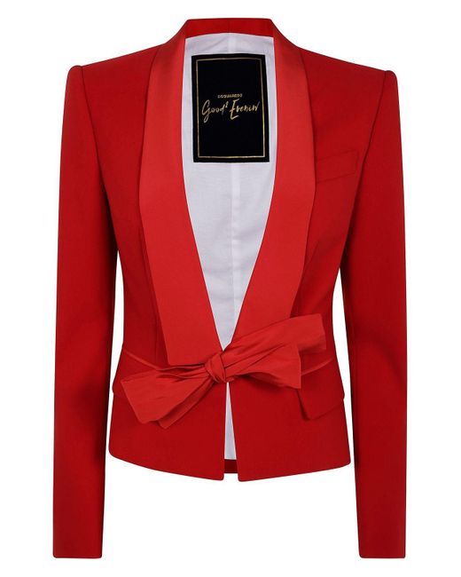 DSquared² Red Gatsby Fit Jacket