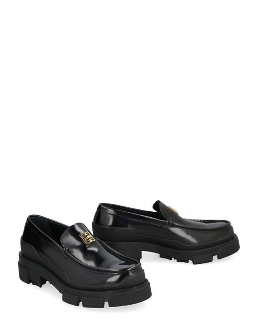 Givenchy Black Moccasin 4G Loafer