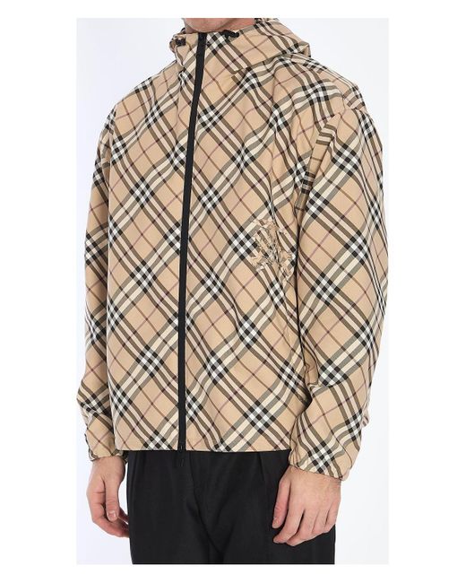 Burberry Natural Check Twill Jacket for men