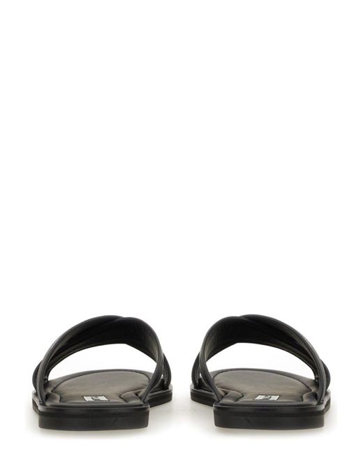 Bally Black Slide Sandal Gherry for men