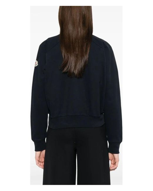 Moncler Black Zip Up Cardigan