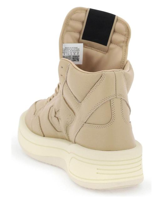 Rick Owens Natural Sneaker Converse X Turbowpn for men
