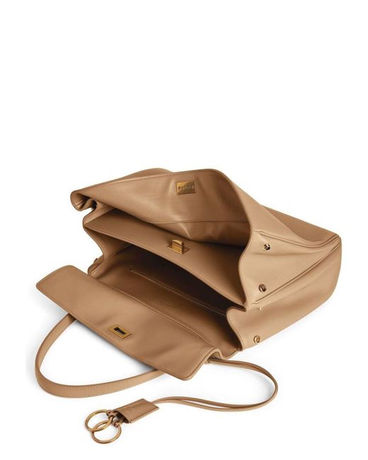 Balenciaga Brown Rodeo Leather Bag