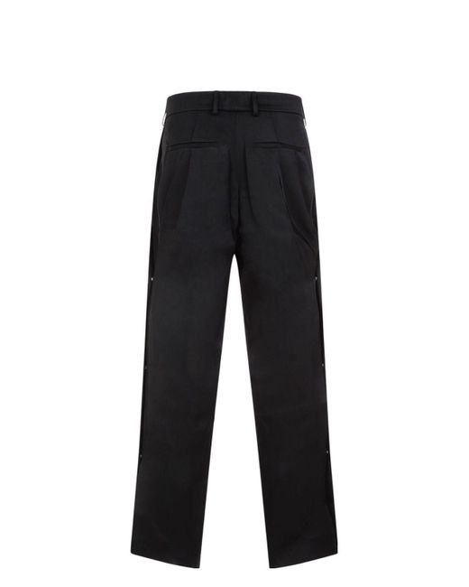 Amiri Black Viscose Pant for men