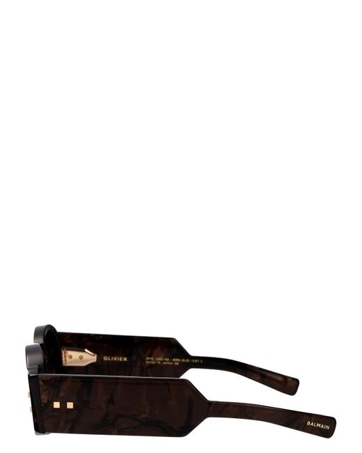 Balmain Multicolor Brn Acetate Sunglasses