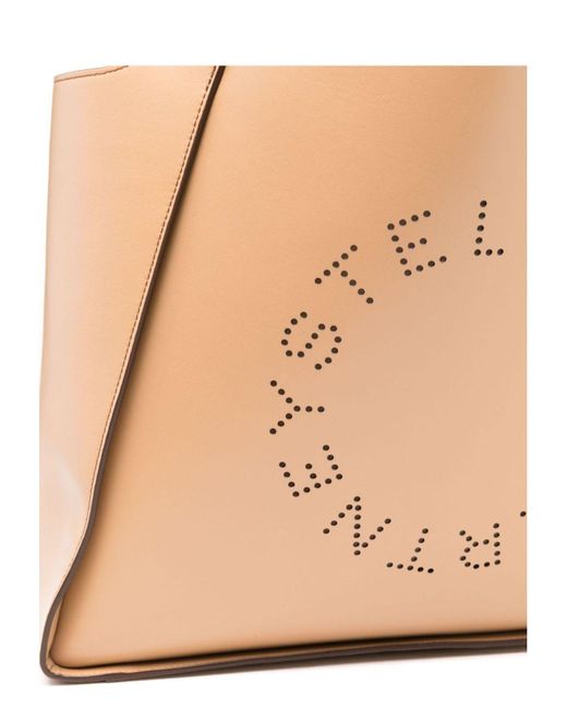 Stella McCartney Natural Polyurethane And Polyester Bag